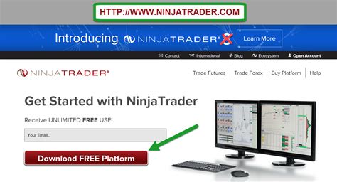 ninjatrader login credentials